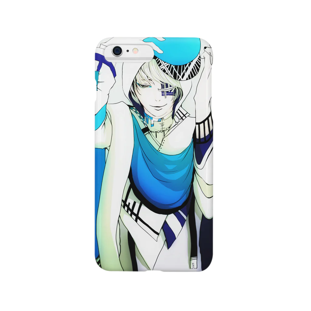 藤二原ノまーくんの青錆 Smartphone Case