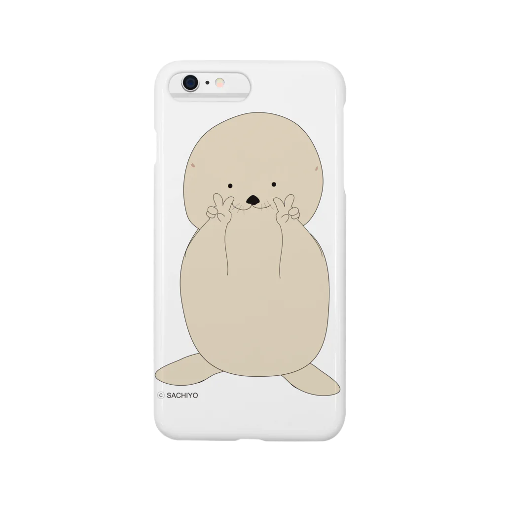 ラッコの「らー」のラッコのらー ピースver. Smartphone Case