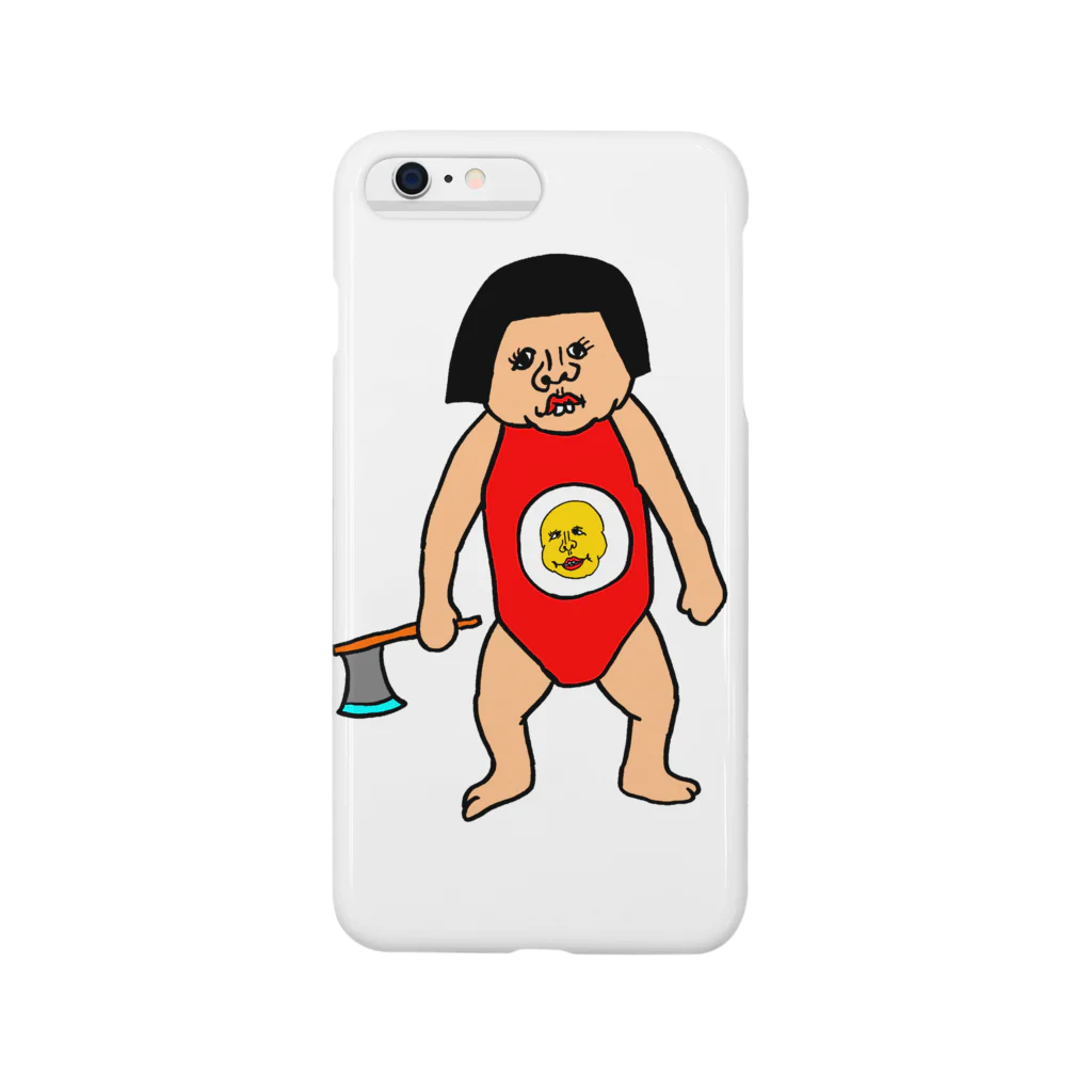 右手リアンうめもと公式の金太郎と見せかけて金太郎 Smartphone Case