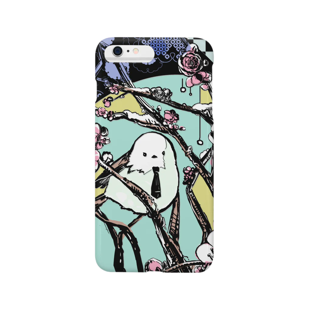 きゃべつくりーむのシマエナガ課長　冬梅 Smartphone Case