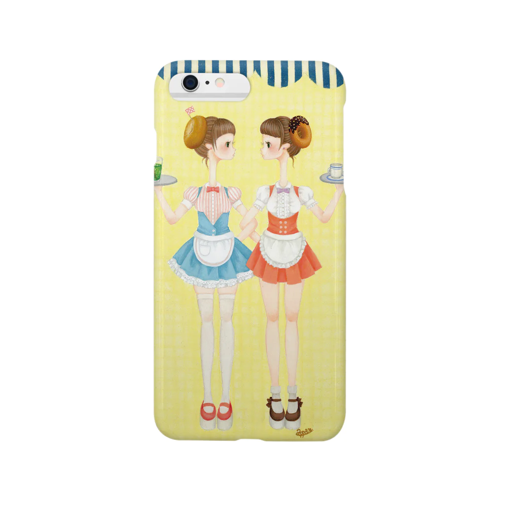 appanのベーグルガールとドーナツ娘 Smartphone Case