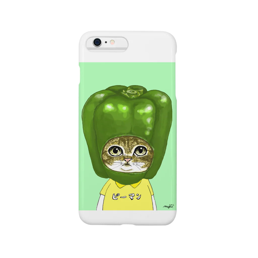 ながみねのピーマンな猫 Smartphone Case