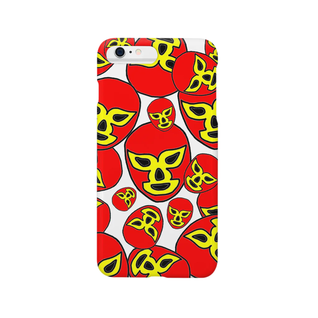 zucchyのtoo much mask Smartphone Case