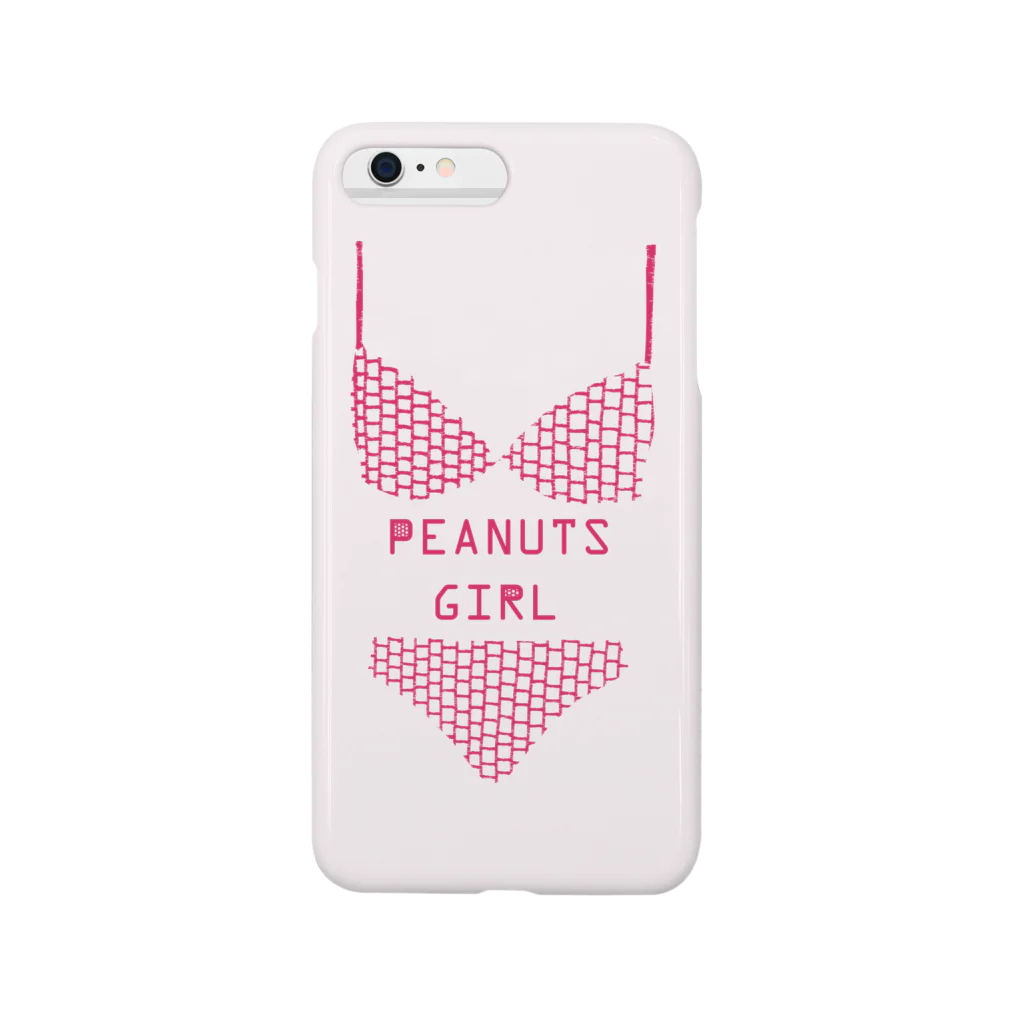 YUKIHO. KのPEANUTS GIRL ビキニ (桜) Smartphone Case