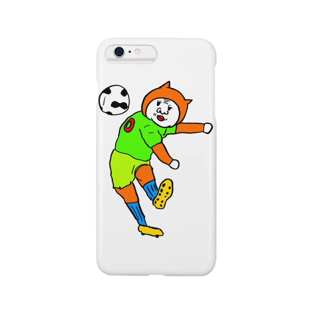 右手リアンうめもと公式のフリーキッカーババちゃん Smartphone Case