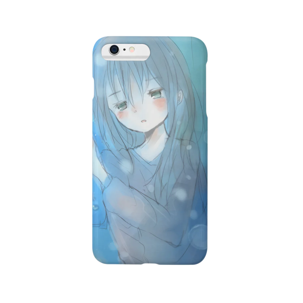 藍のスコール Smartphone Case