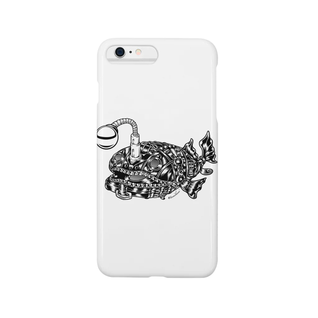 TOMOKUNIのAnimalia Kinky “ Black Atlantic Footballfish ”  Smartphone Case