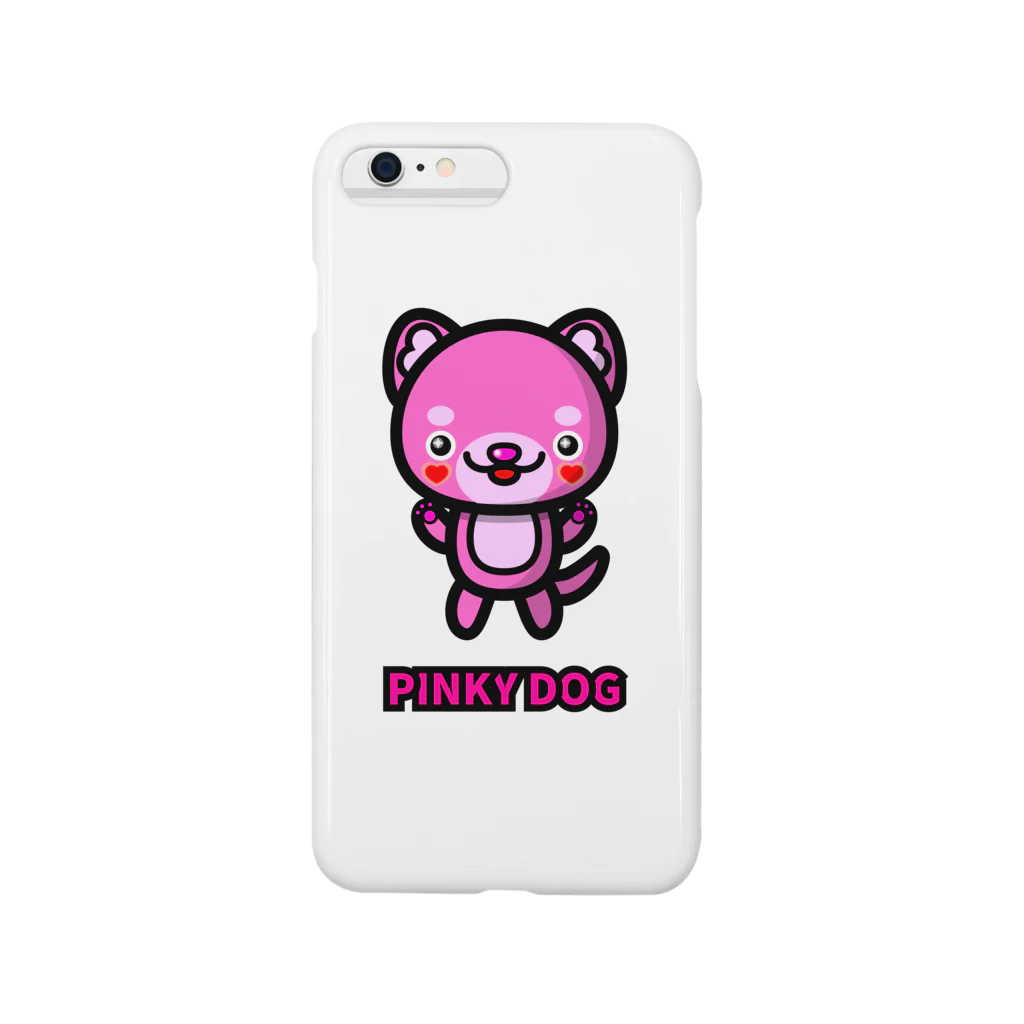 torifuのPINKY DOG スマホケース