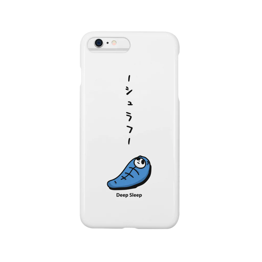 PokuStarの寝袋で寝るパンダ Smartphone Case