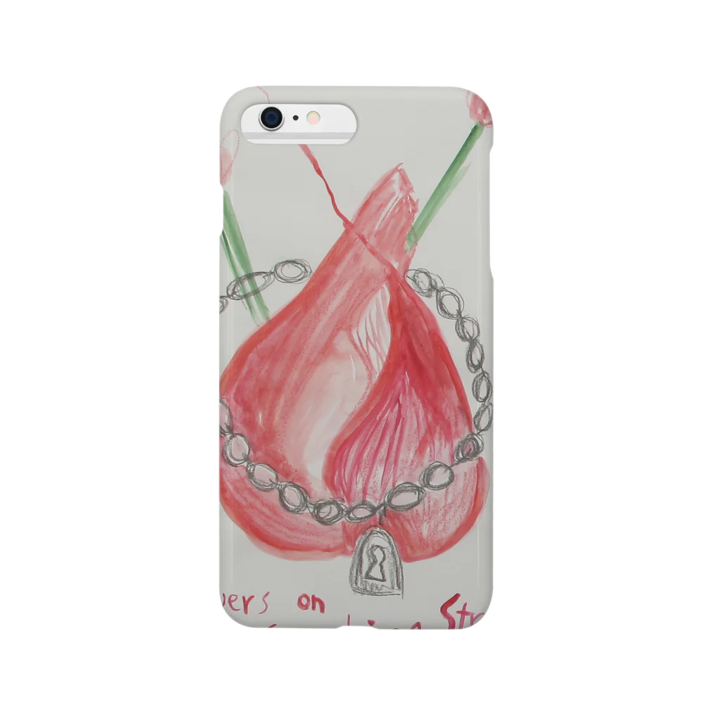 lavieenroseのFlowers on my scorching strength Smartphone Case