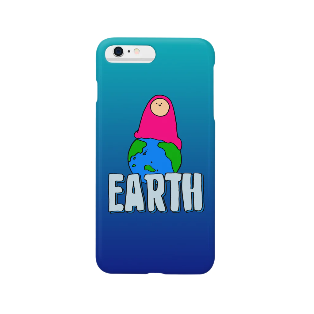 フトンナメクジのEARTH - チキュウ Smartphone Case