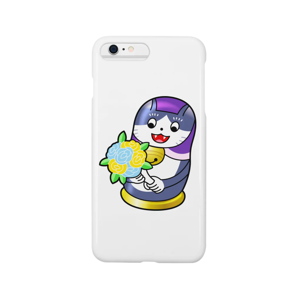 服部ともあきのネコリョーシカ Smartphone Case