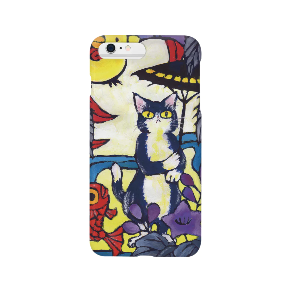 むらかみしのの青猫花猫〜柳桐〜 Smartphone Case