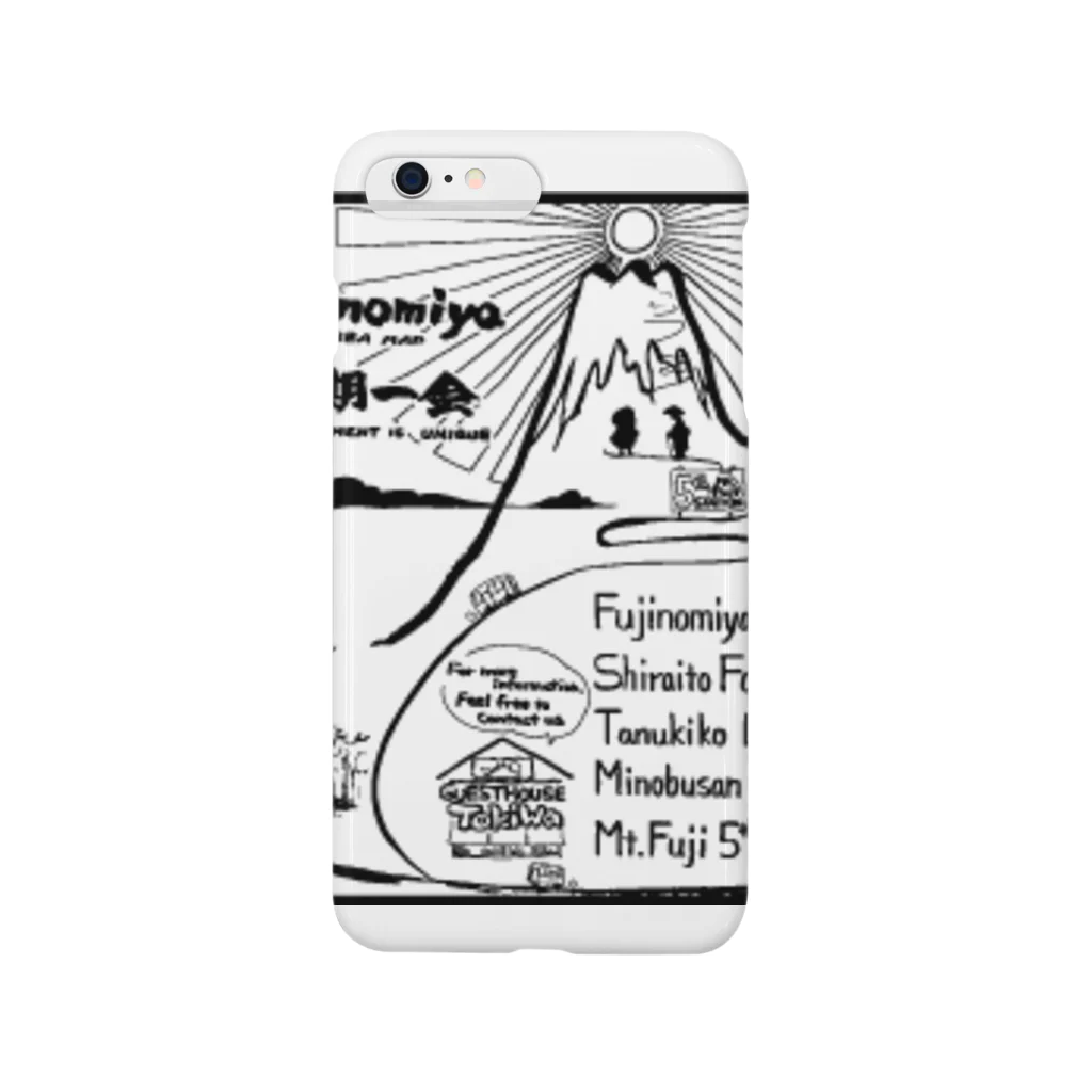 Shop Guest house Tokiwaの一期一会　黒 Smartphone Case