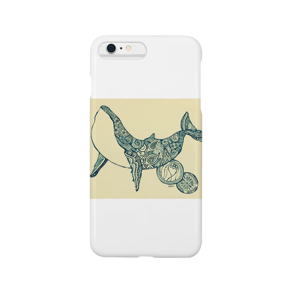 soyuaのシロナガスクジラ Smartphone Case