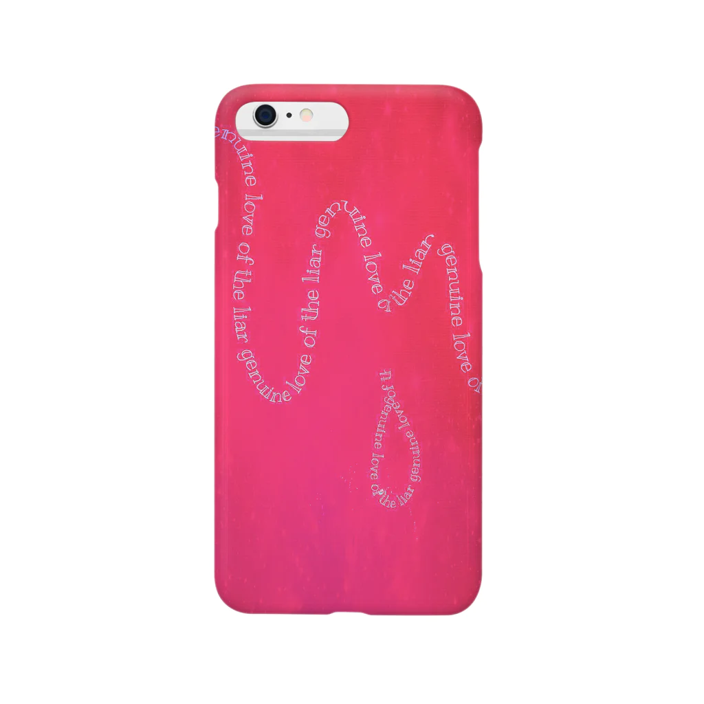 【   青い恋。】のGenuine love of the liar. Smartphone Case