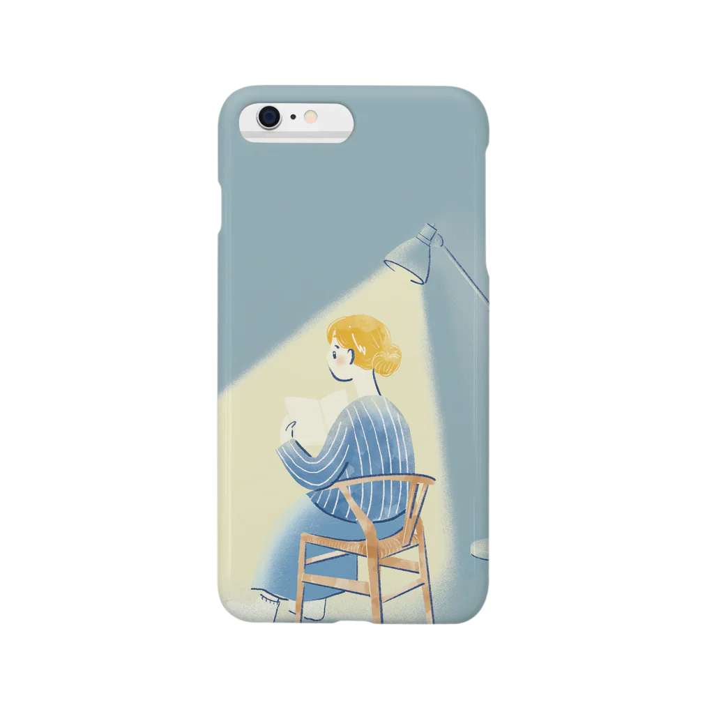 チチチストアの夜の読書 Smartphone Case