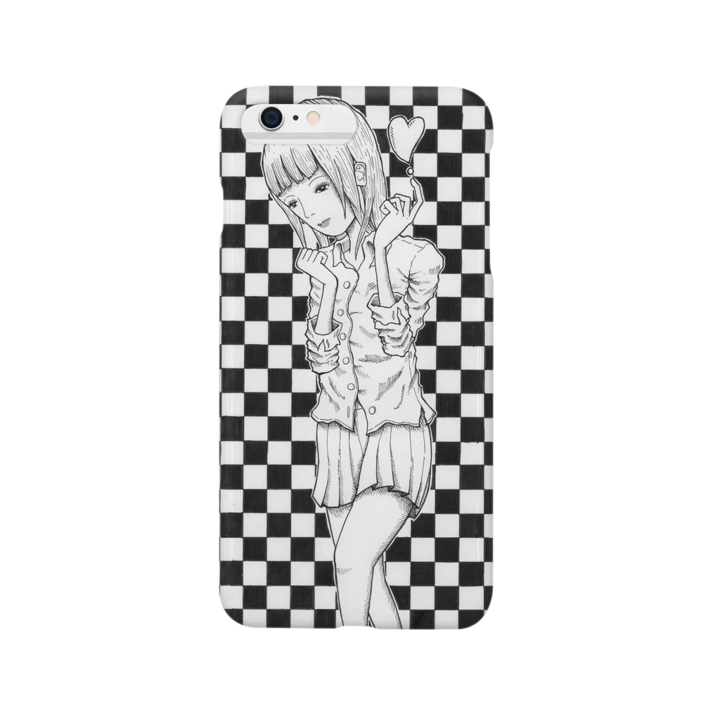 amatanのハートの女の子 Smartphone Case