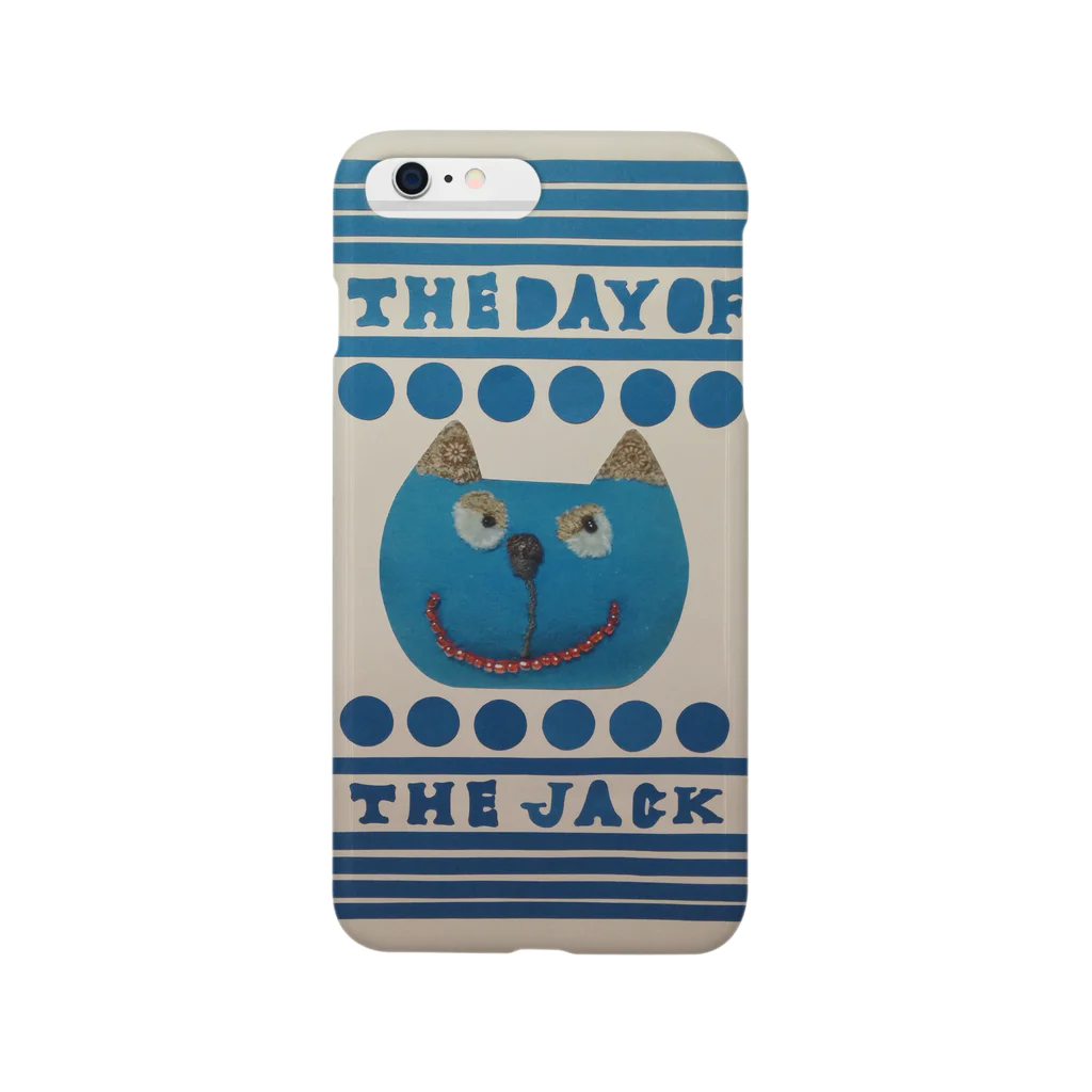 いじわる顔の猫『jack 』の猫『The day of the jack 7』 스마트폰 케이스