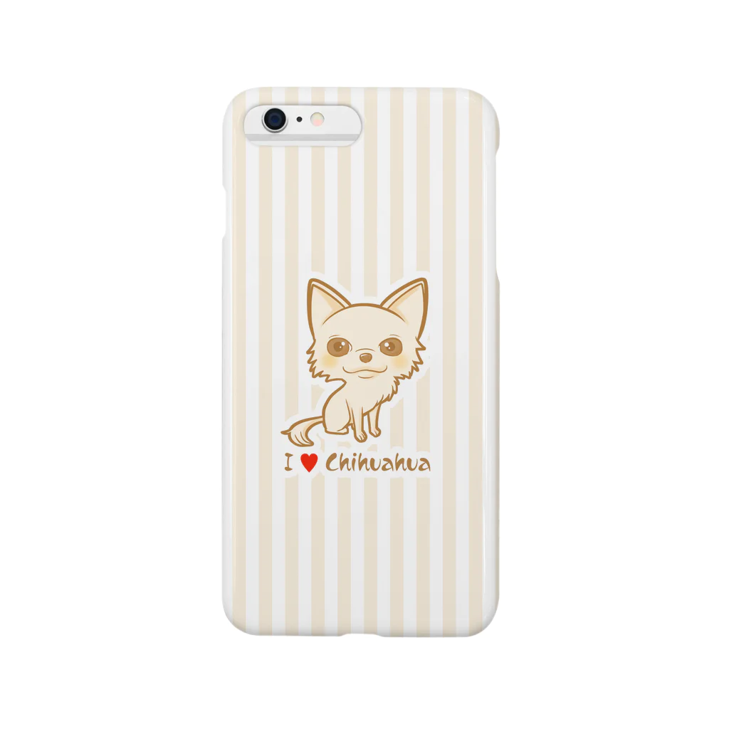 masked-dogsのI ♥ チワワ Smartphone Case