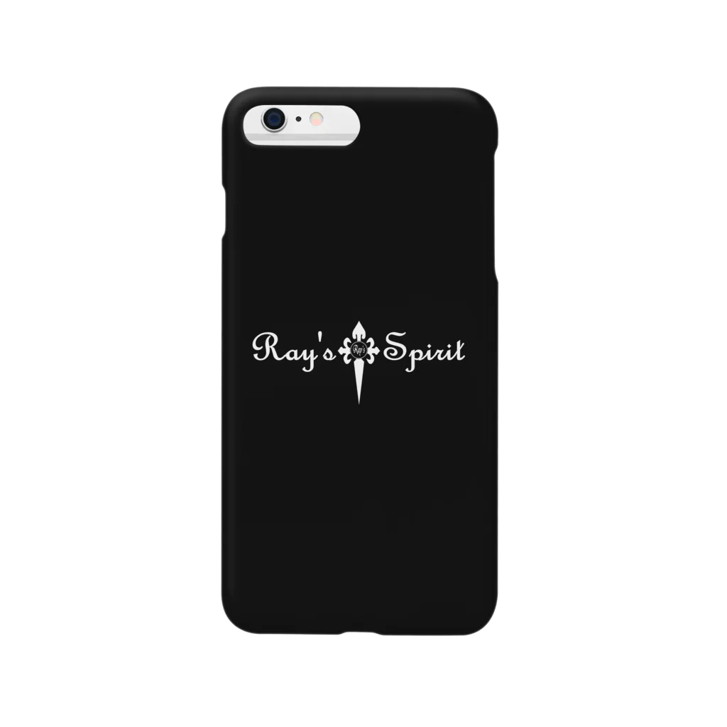 Ray's Spirit　レイズスピリットのRay's Spirit Logo ⑤（WHITE） スマホケース