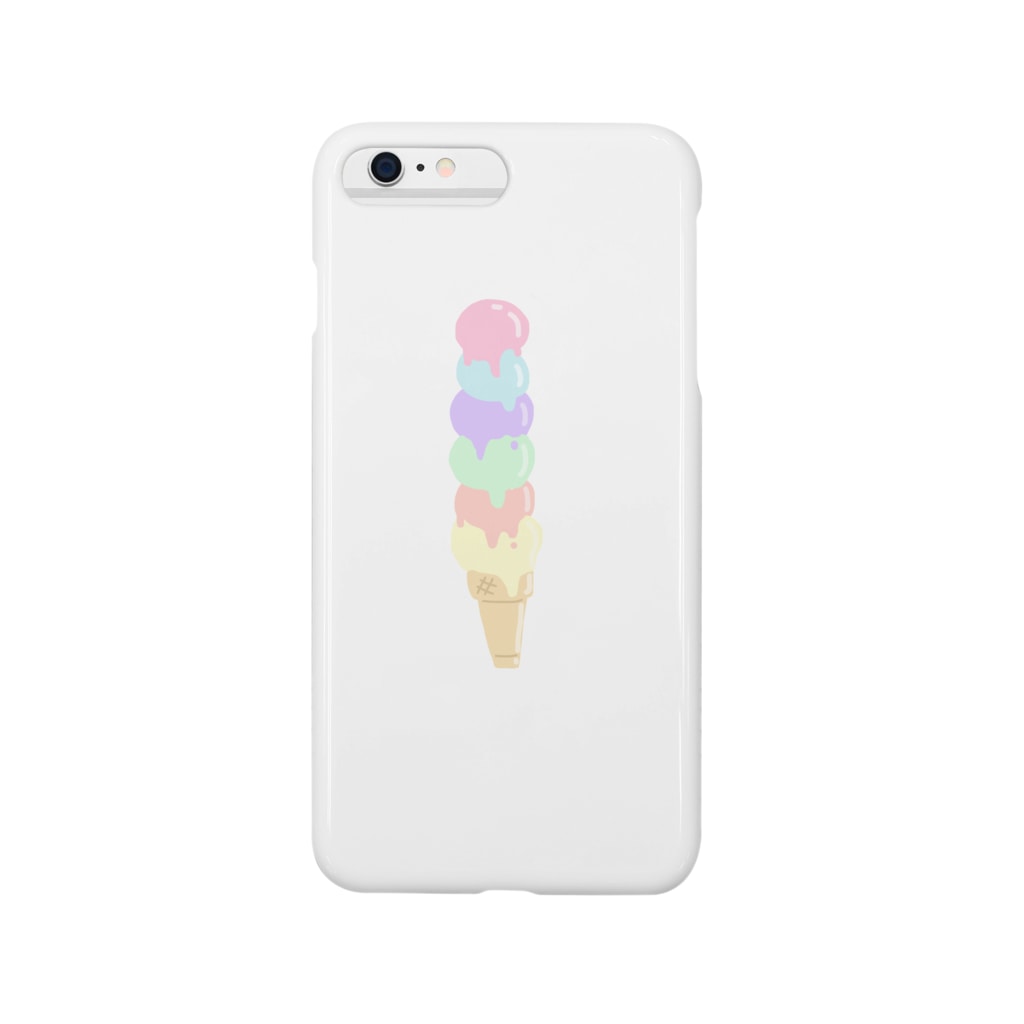 アイスクリームアイフォンケース Ya Na Yana のスマホケース Iphoneケース 通販 Suzuri スズリ