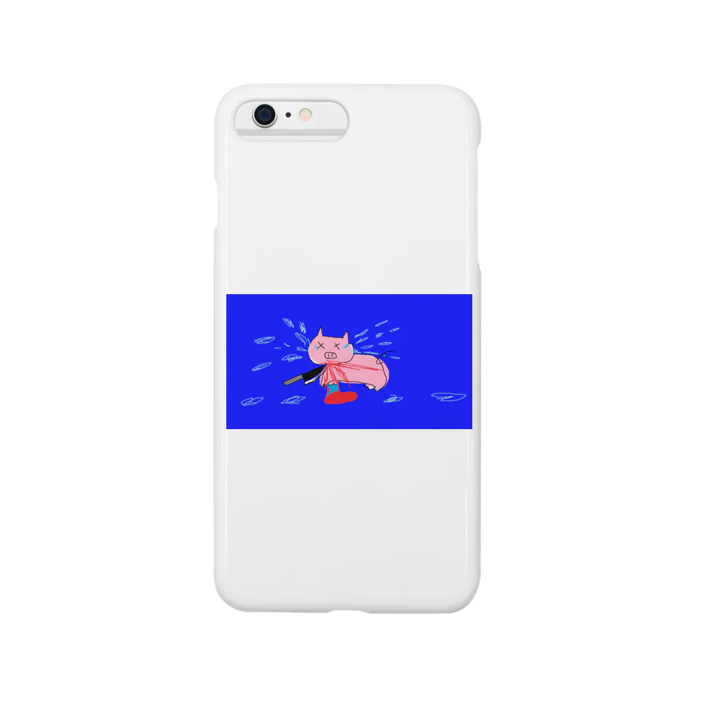 attocの豚さんの血抜き Smartphone Case