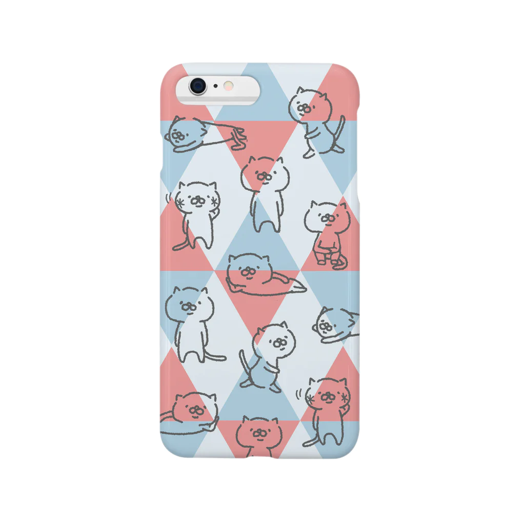 hatakeda_labのたくさんの三角とアイツ Smartphone Case