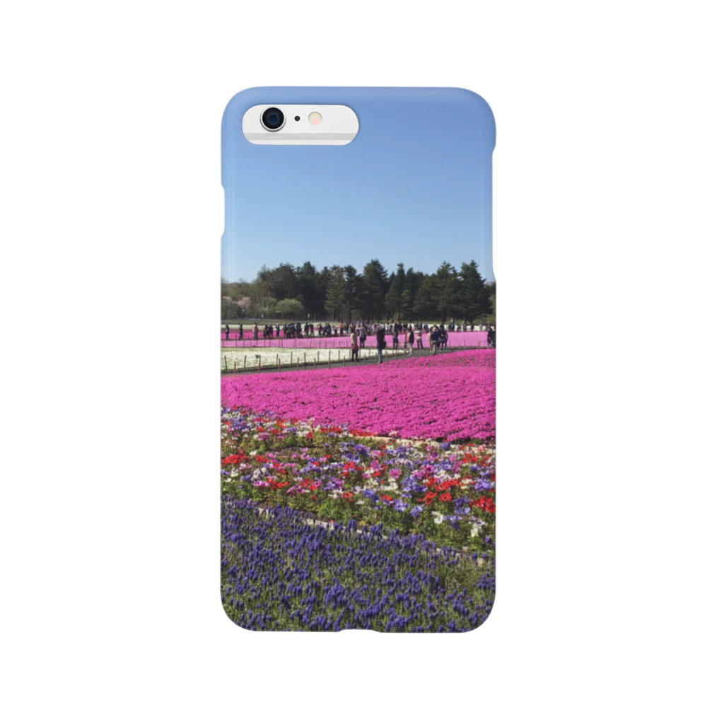 SU-mi-まほろばの芝桜花絨毯 Smartphone Case