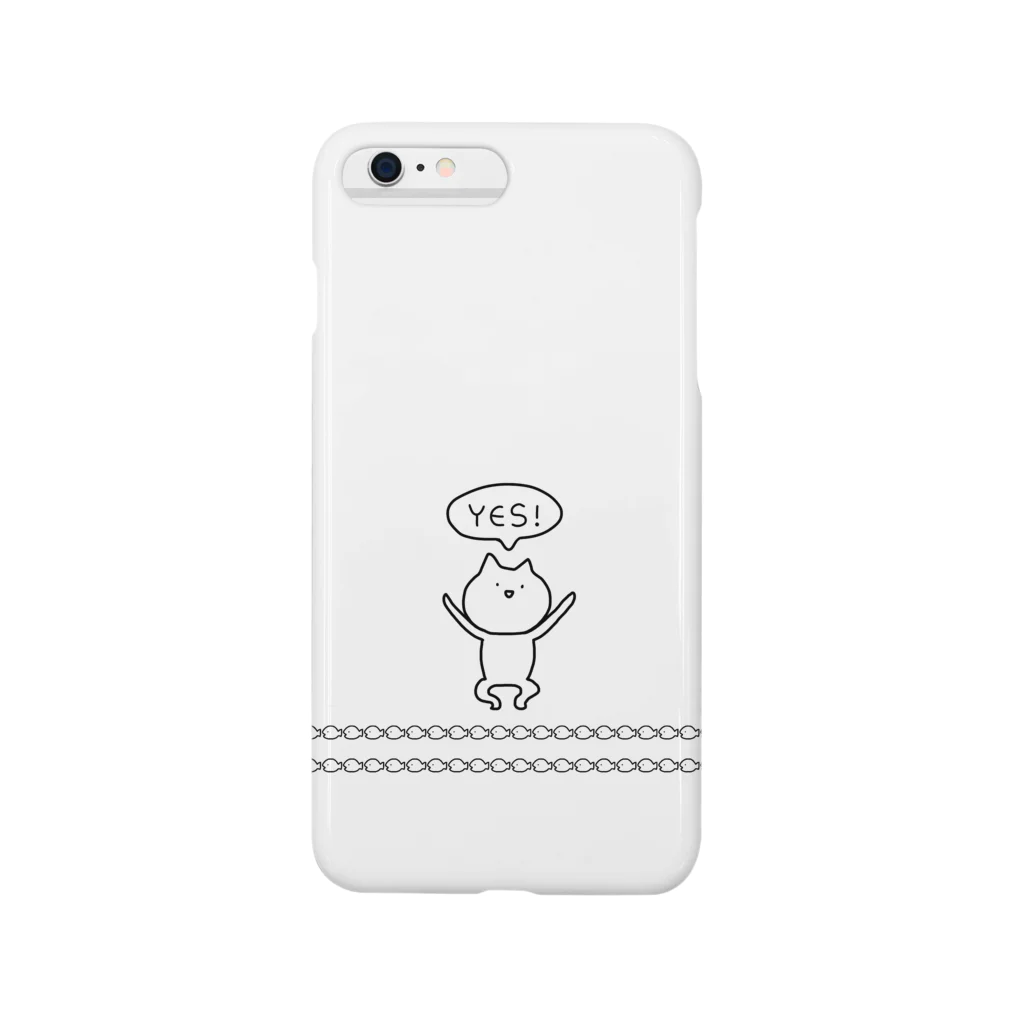 WHITYのYESねこ Smartphone Case