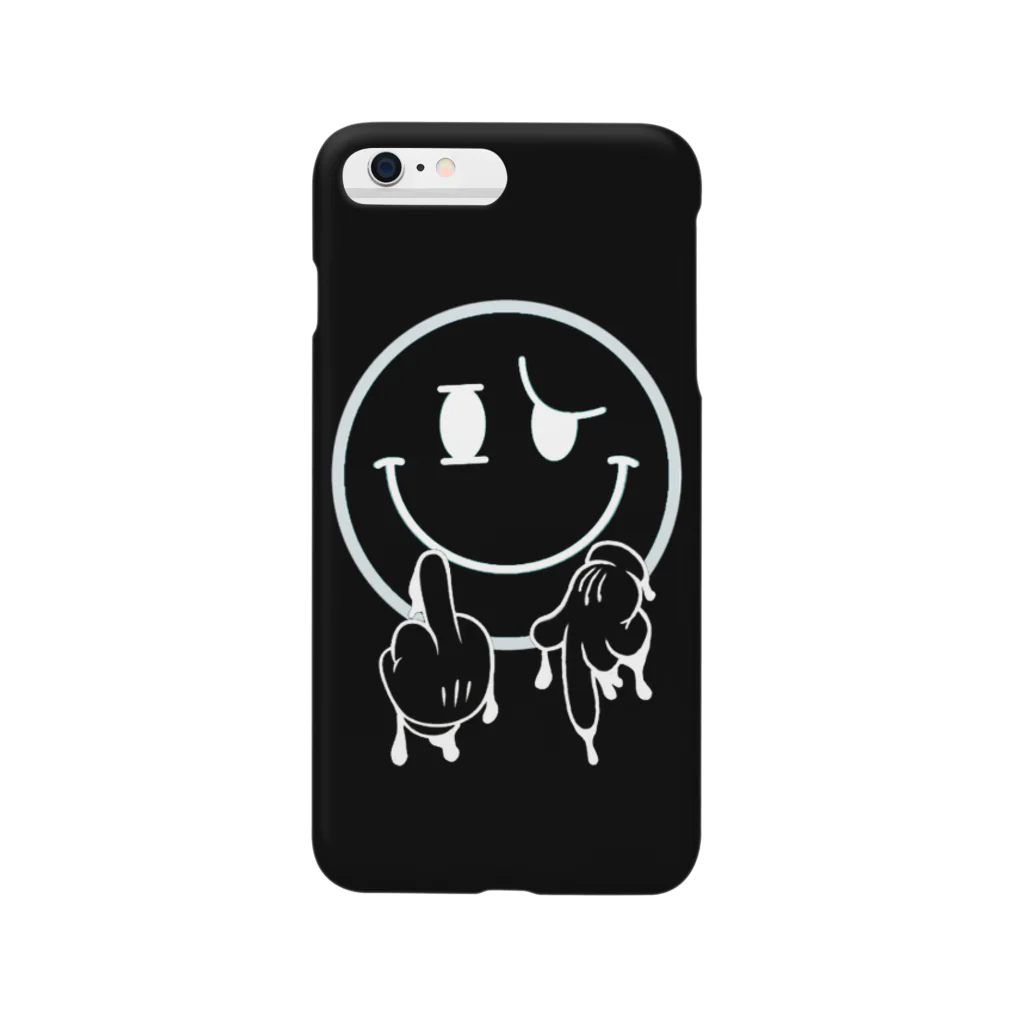 DopestのDopest スマホケース ブラック Smartphone Case