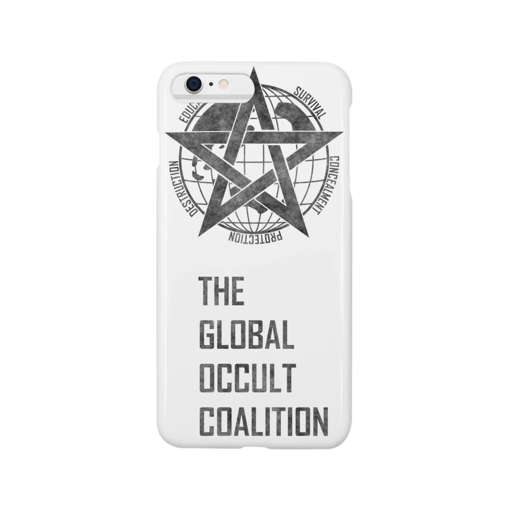 トランジスタ＠ SCP FoundationのGOCロゴグッズ-黒[SCP Foundation] Smartphone Case