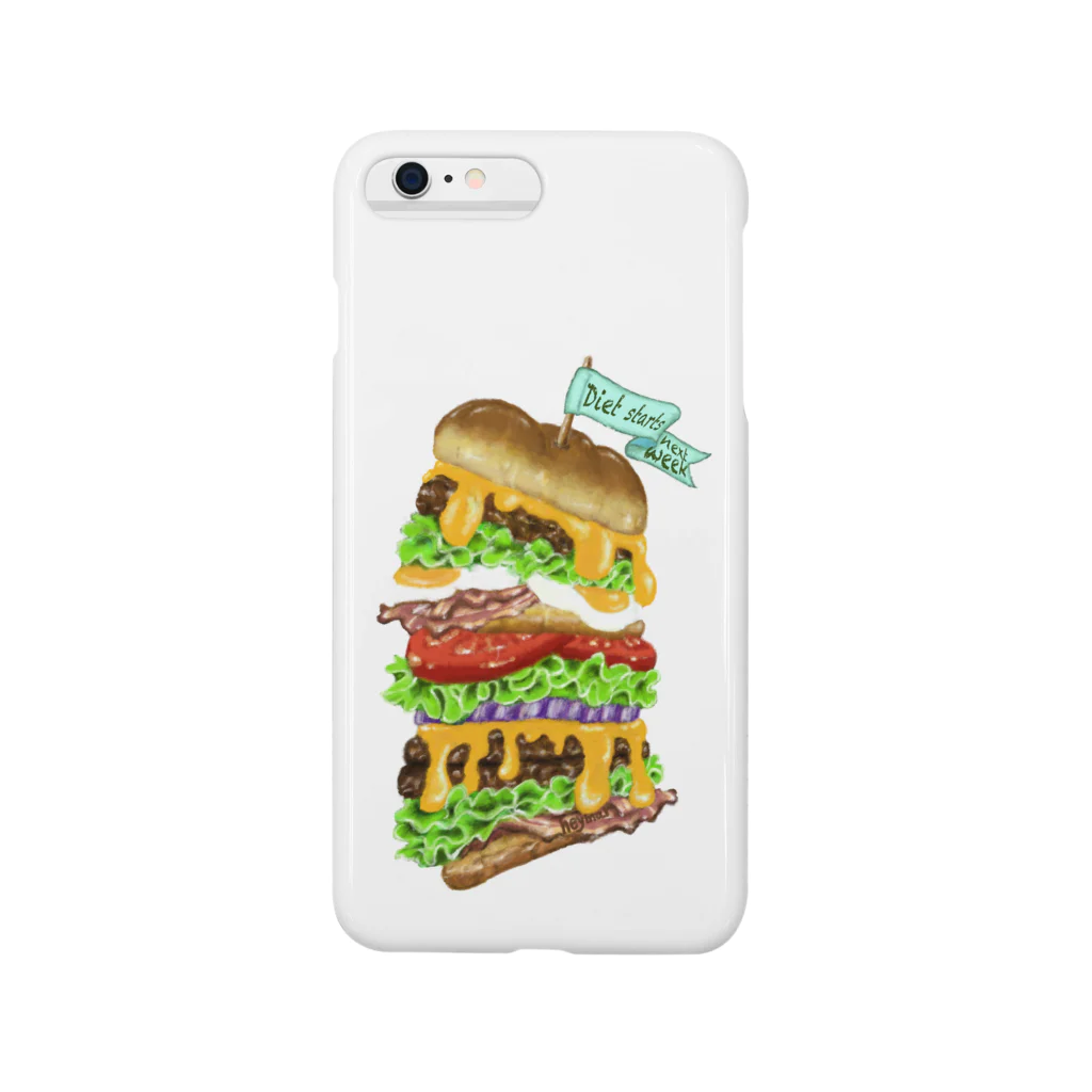 heymar のハンバーガー Smartphone Case