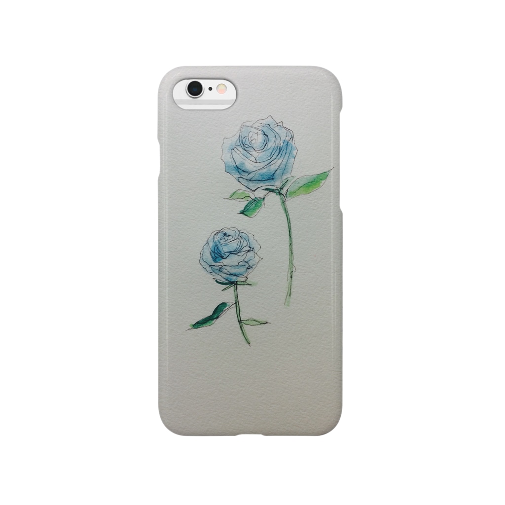 ブルーローズのiphoneケース Kana Lilyのスマホケース Iphoneケース 通販 Suzuri スズリ