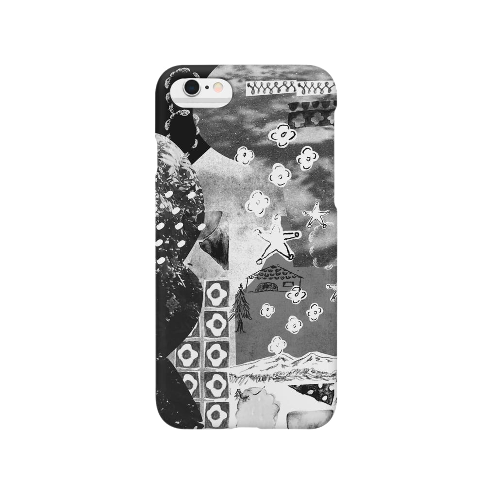 モノクロコラージュ Satoluontoのスマホケース Iphoneケース 通販 Suzuri スズリ