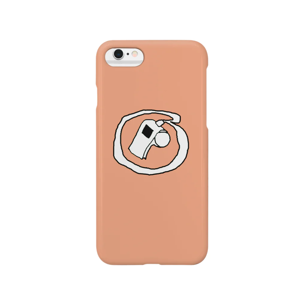 Tawashiのwhistle pink Smartphone Case