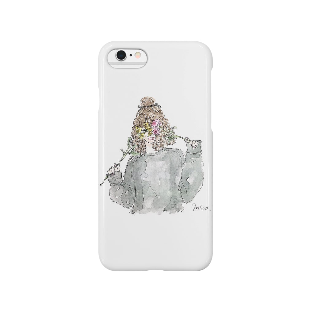 お花 女の子 Mina イラスト Mn Lip25 のスマホケース Iphoneケース 通販 Suzuri スズリ お花 女の子 Mina イラスト Mn Lip25 のスマホケース Iphoneケース 通販 Suzuri スズリ