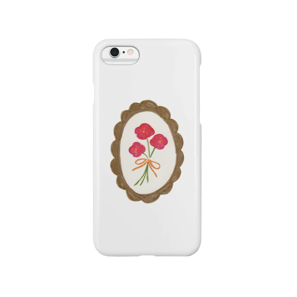 nulの薔薇色のお花 Smartphone Case