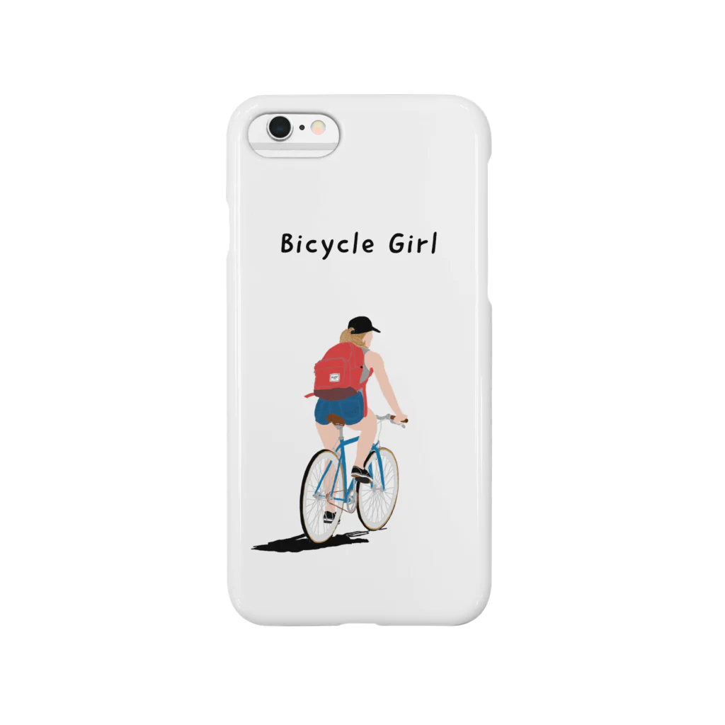 tom→kento.jpのBicycle Girl iPhone6用 Smartphone Case