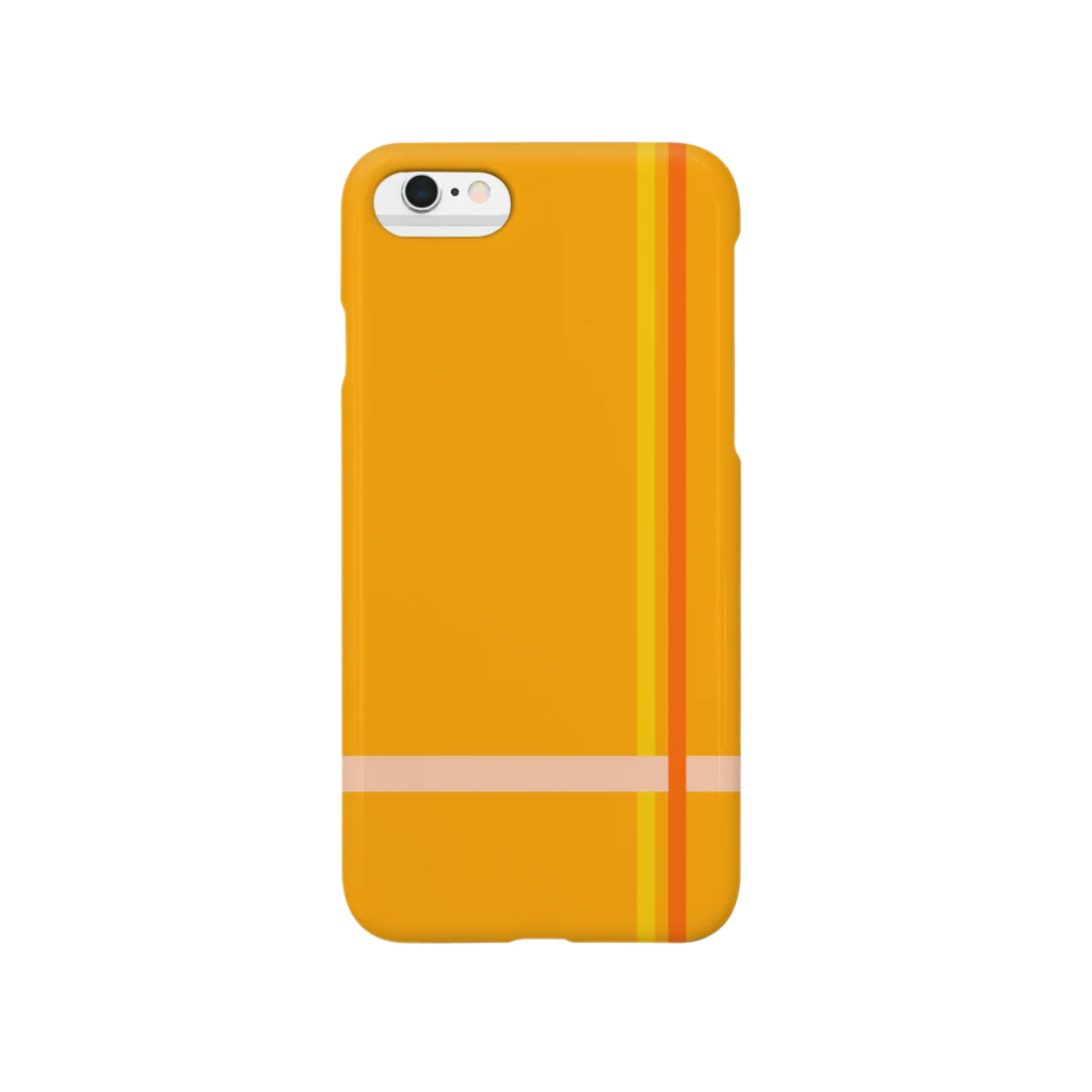 kandayuのnaranja stripe Smartphone Case