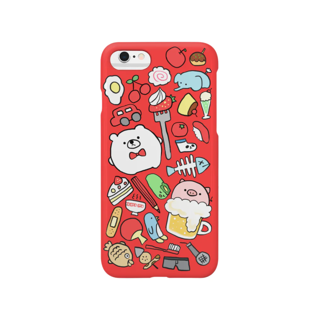 🍒ありま🍒のおもいで赤色 Smartphone Case