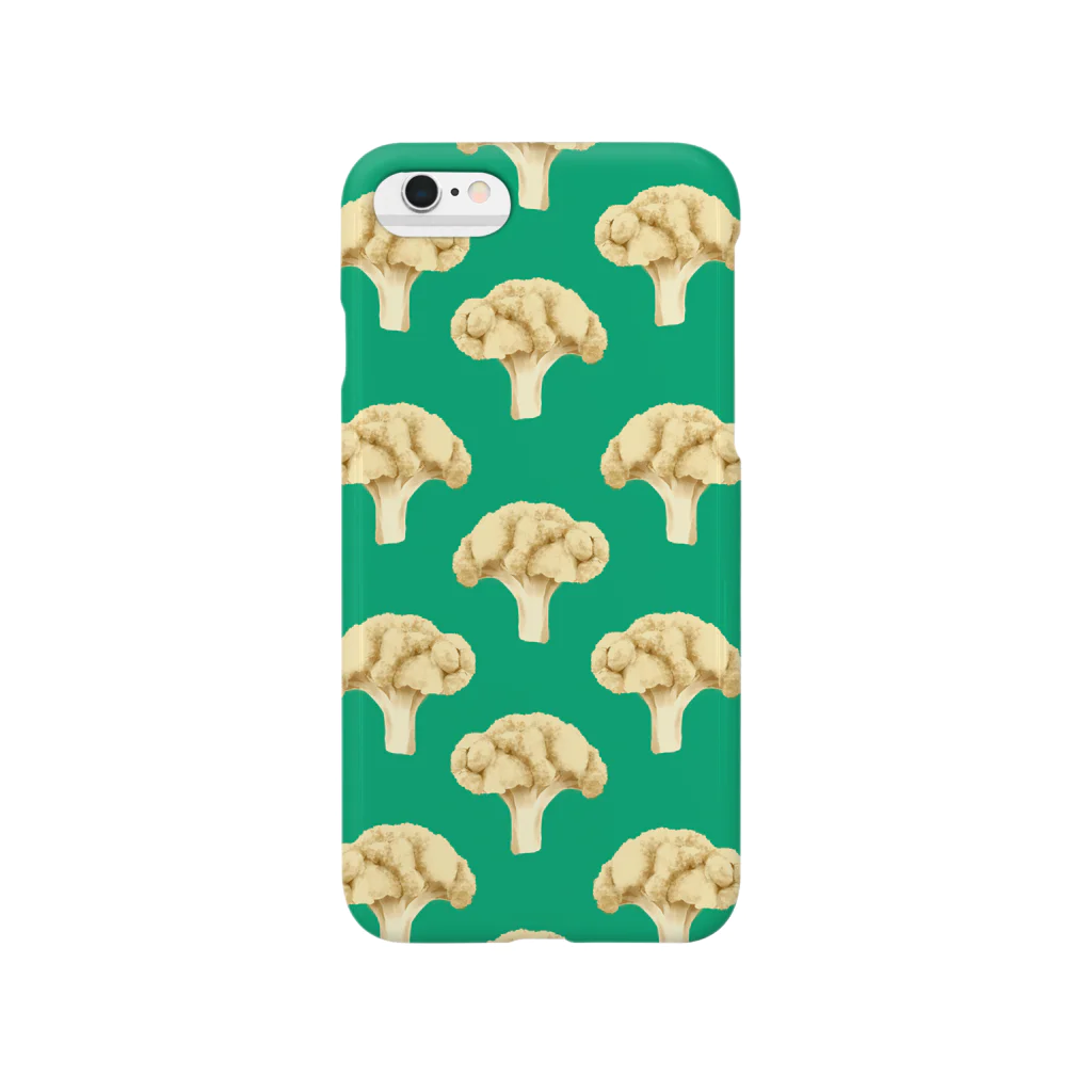 ろぱのcauliflower グリーン Smartphone Case