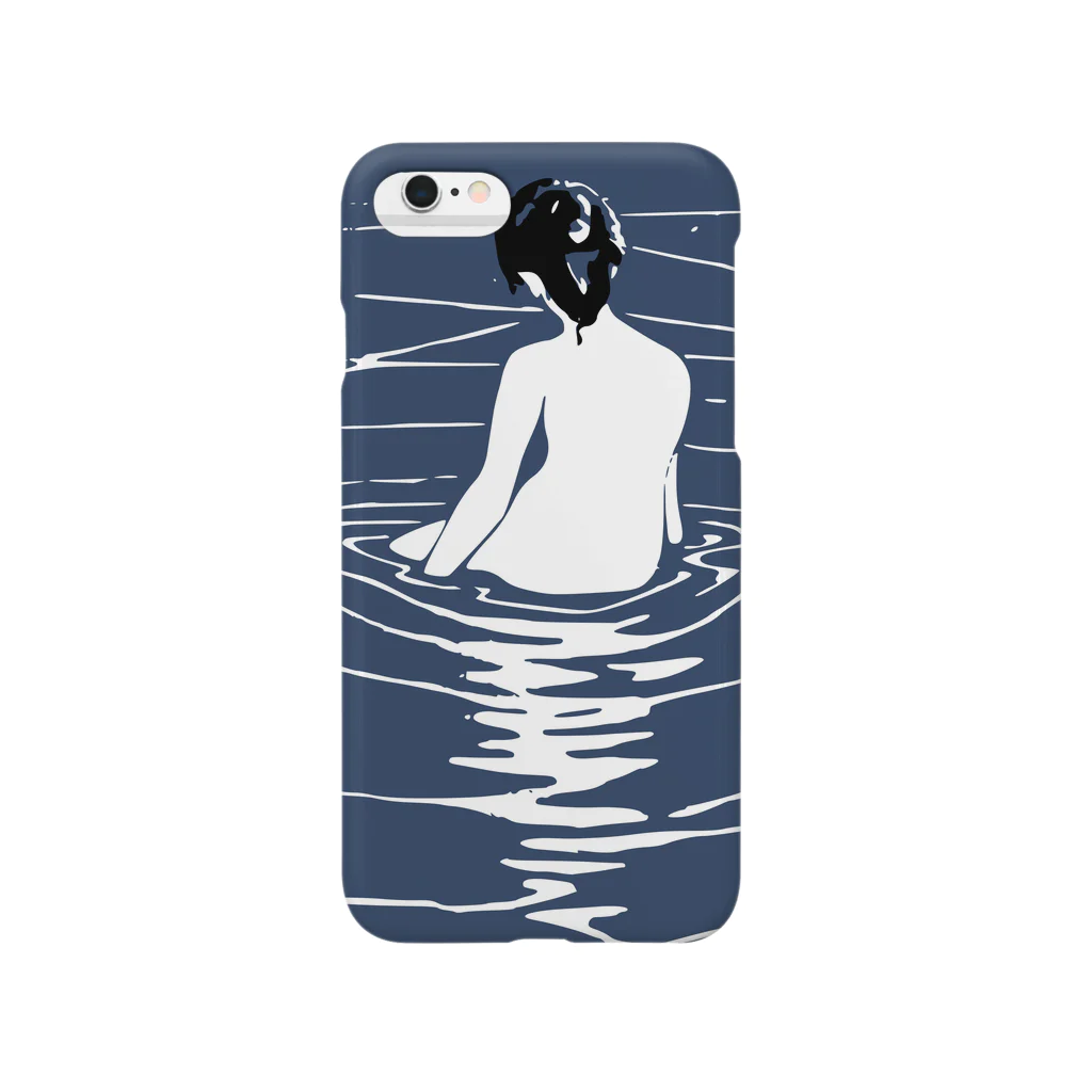 simplewaysのunder_moonlight 月光浴 Smartphone Case