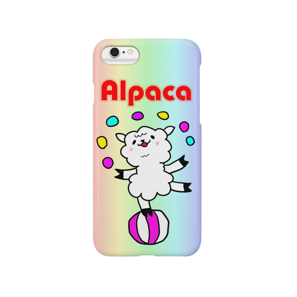 ぷりてぃアルパカのぷりてぃアルパカ Smartphone Case