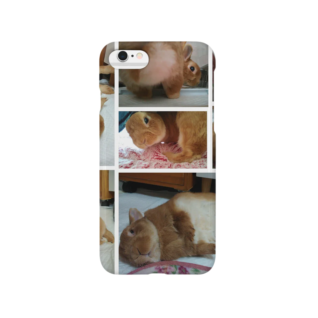 ぽんちゃ ring＠のうさぎのぽんちゃのコロリーヌ Smartphone Case