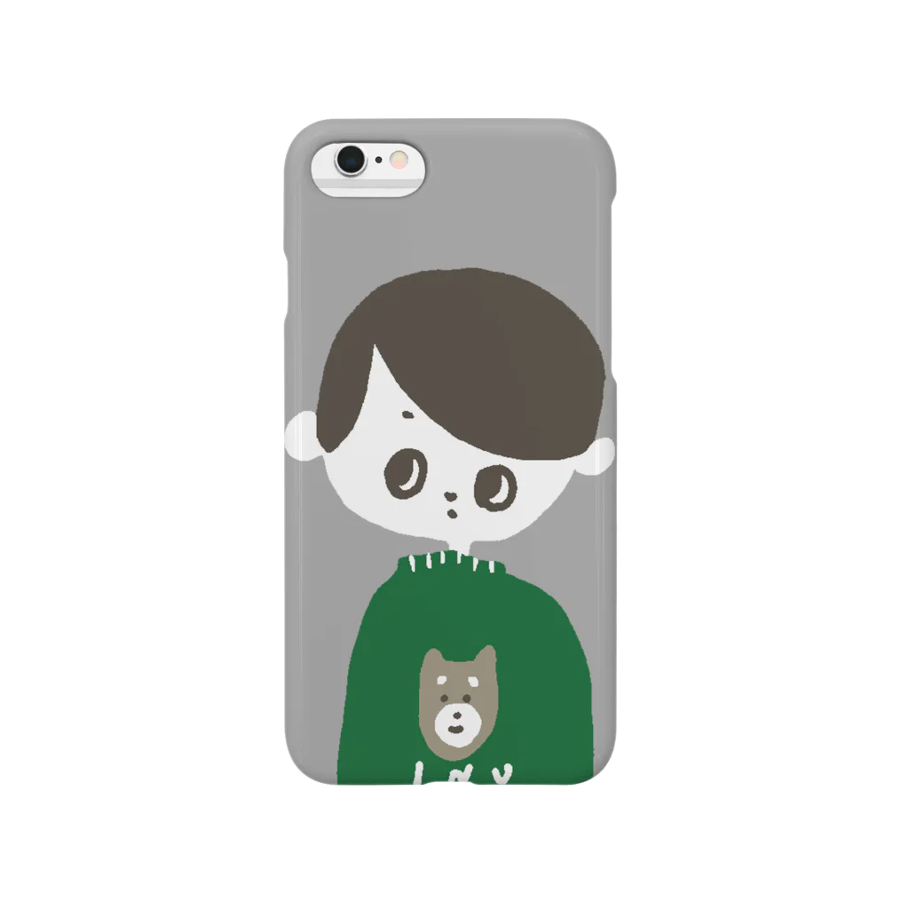 しめじさんのいぬお Smartphone Case