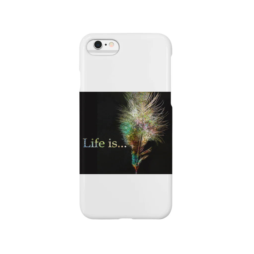 ColorfulLifeのShiney Feather Smartphone Case