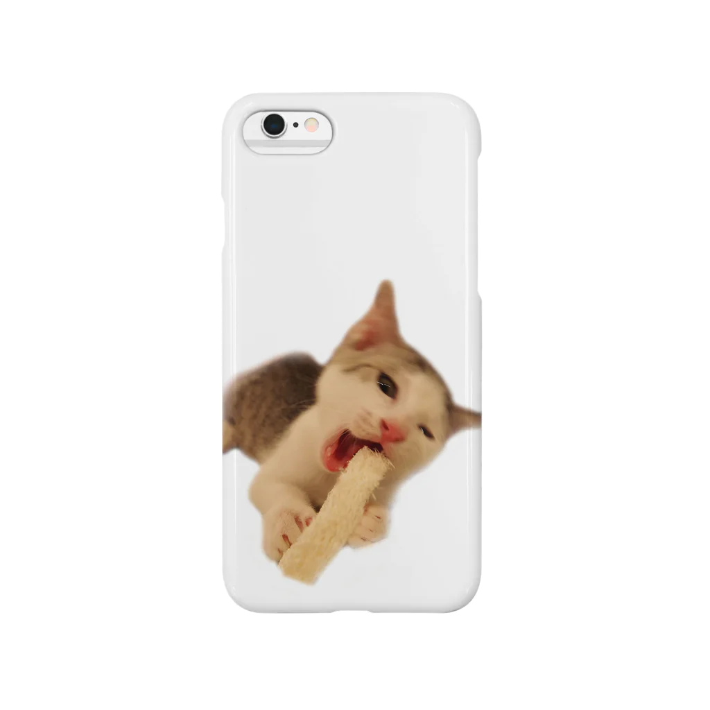 Happy*cat's MOE SHOPのにゃんこは歯が命？ Smartphone Case