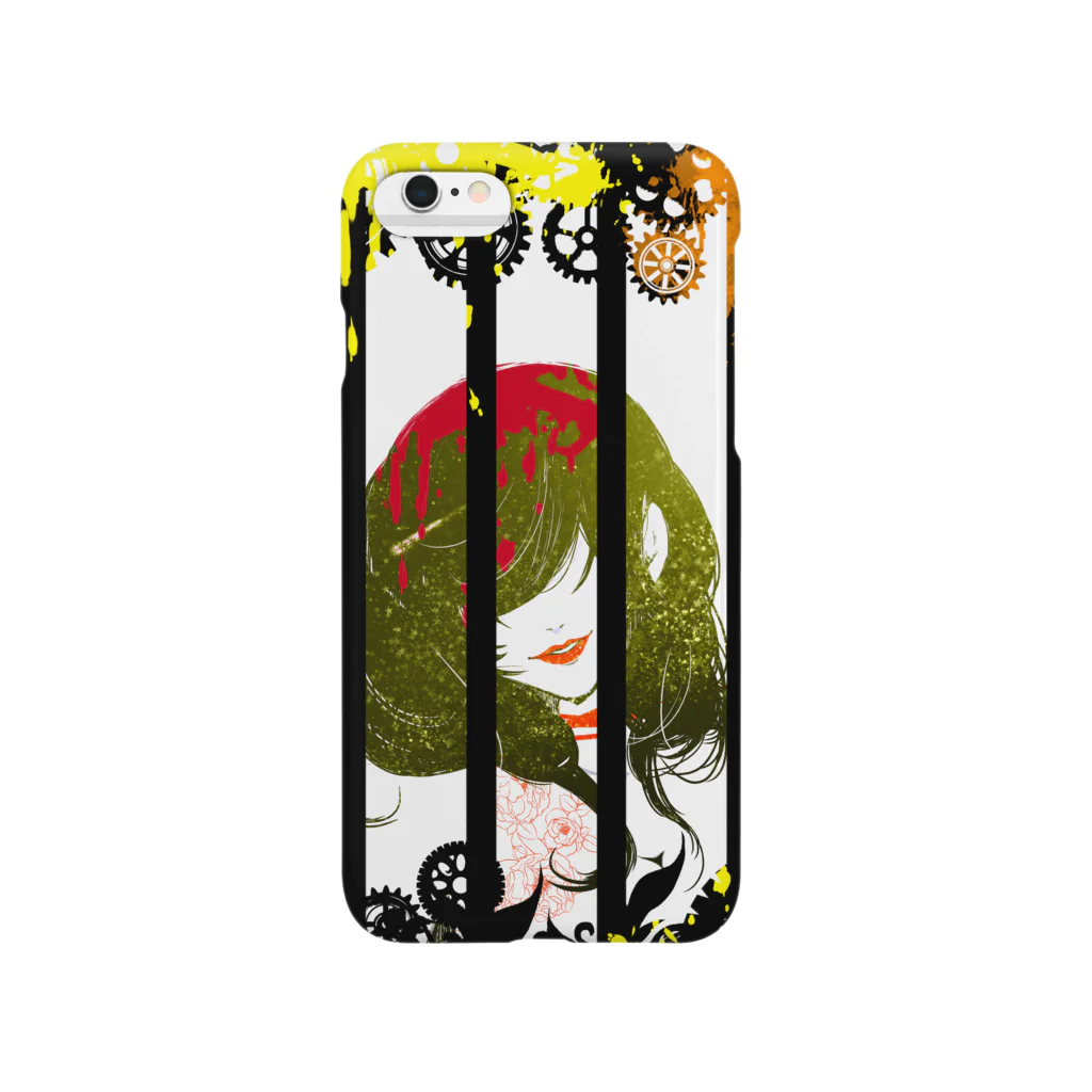 タナカミの囚われガール（イエロー） Smartphone Case