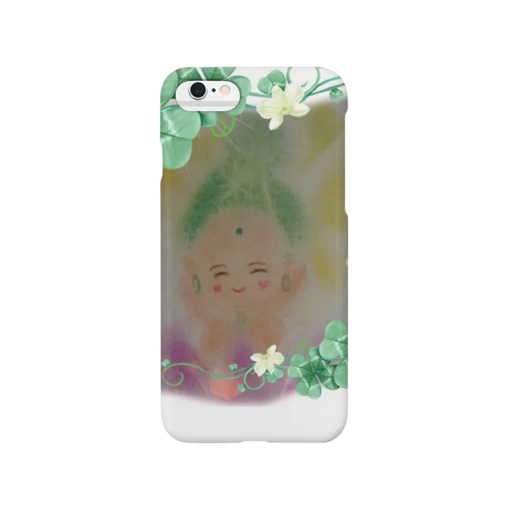 flower_millのA smiling Buddha-cha Smartphone Case